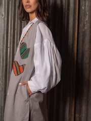 Kimono sin mangas Patchwork