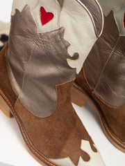 Botas texanas corazon