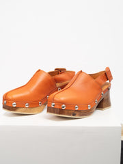 zuecos punta cuadrada