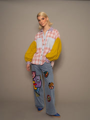 Camisera Maison Patchwork