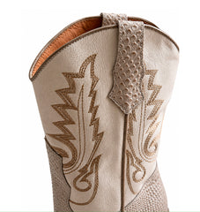 Botas texanas Beige