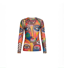Camiseta manga larga Mesh