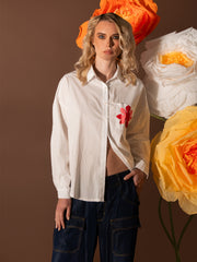 Blusa Floral pintada