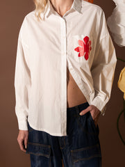 Blusa Floral pintada
