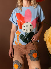 Camiseta Flor libre