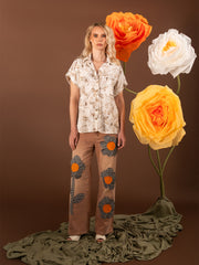 Blusa manga corta Calma