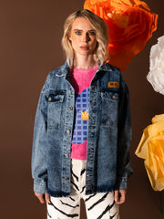 Chaqueta pintada Floral