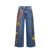 Jeans Coralma Pintado a mano