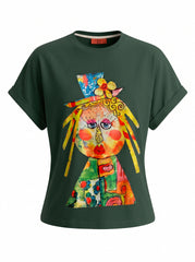 Camiseta Rita estampada