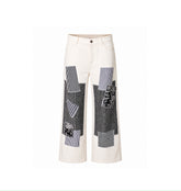 Jean patchwork box