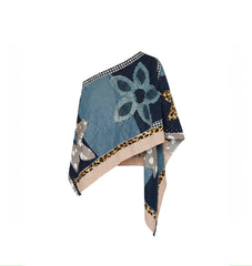 Poncho en Denim