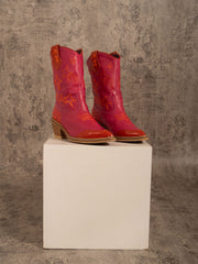 Botas Texanas Fucsia