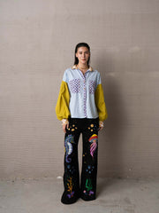 Camisera Maison Patchwork