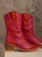 Botas Texanas Fucsia