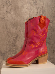 Botas Texanas Fucsia