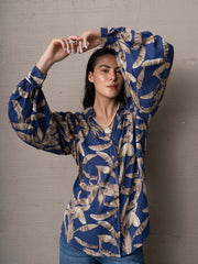 camisa flores del mar