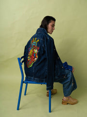 Chaqueta Gaban bordada