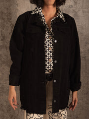 Chaqueta Shine pintada a Mano