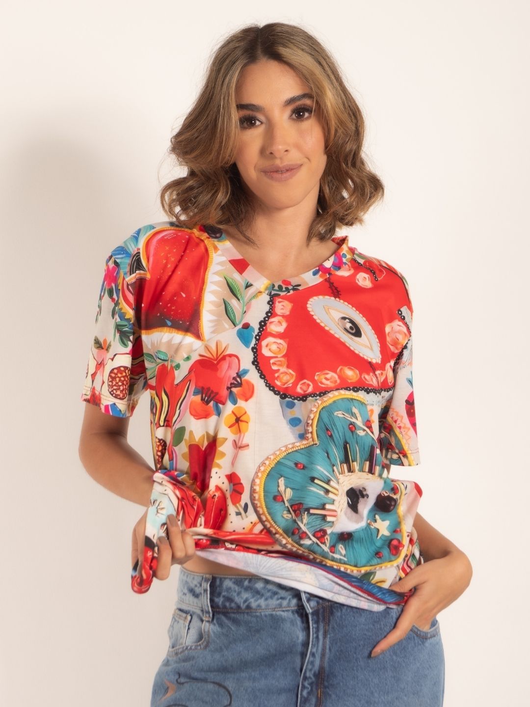 Camiseta Seda fria BW