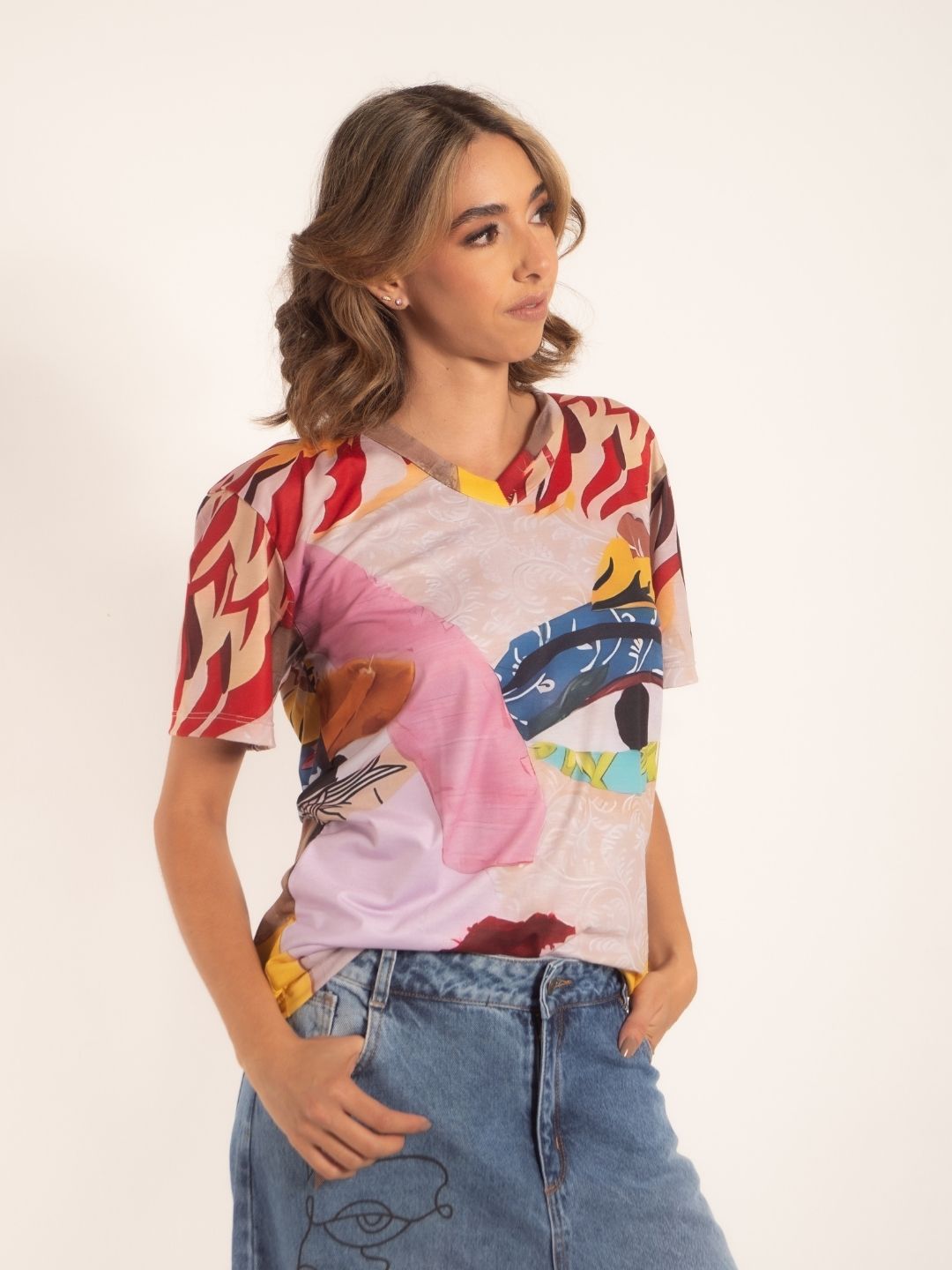 Camiseta Seda fria BW