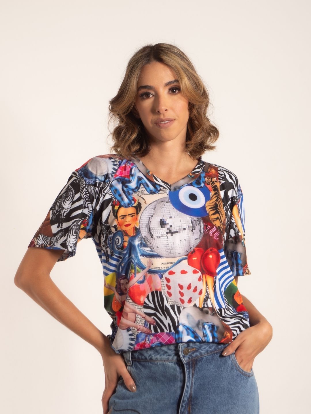 Camiseta Seda fria BW