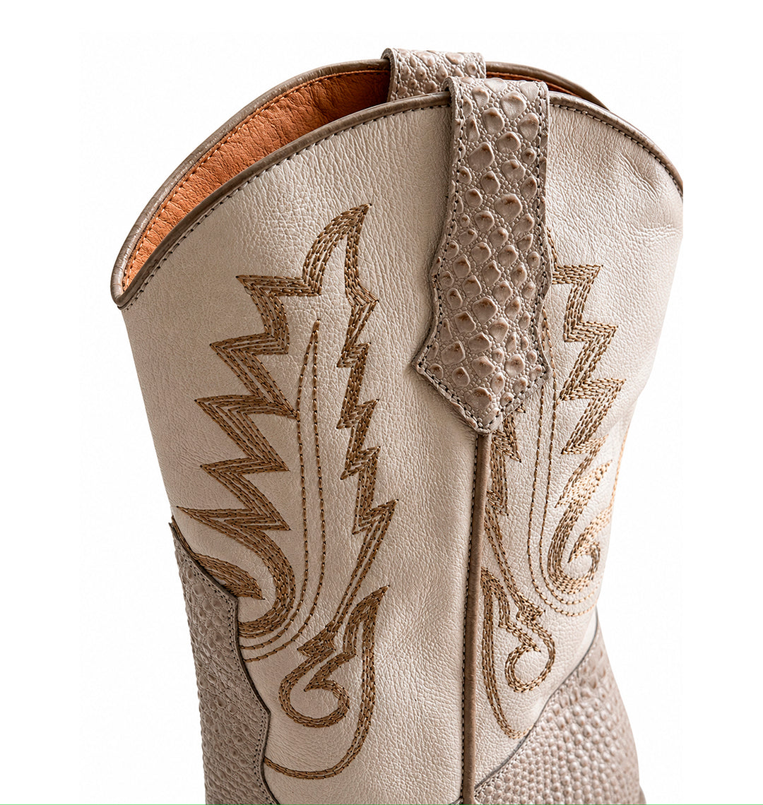 Botas texanas Beige
