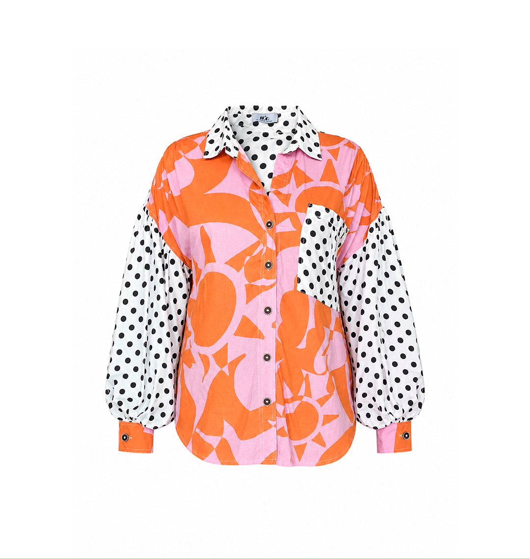 Camisa Patchwork Sol