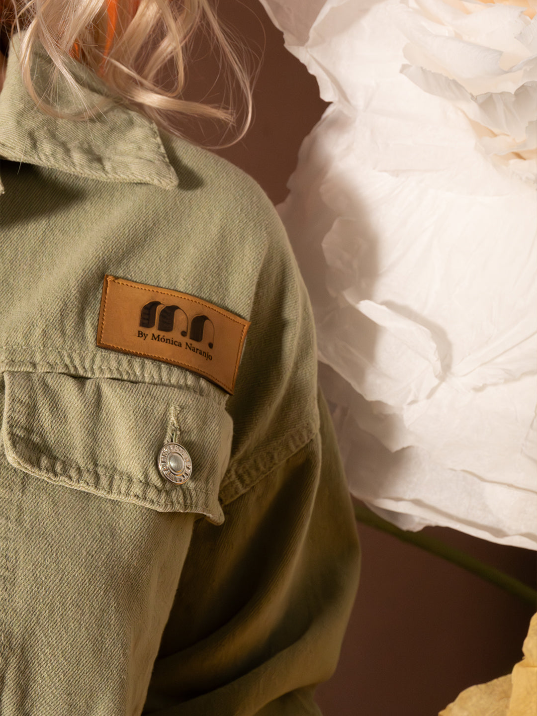 Chaqueta bordada Floral