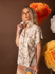 Blusa manga corta Calma