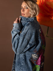 Chaqueta pintada Floral