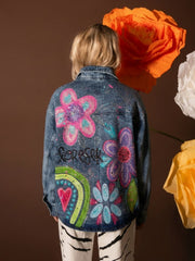 Chaqueta pintada Floral