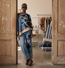 Poncho en Denim