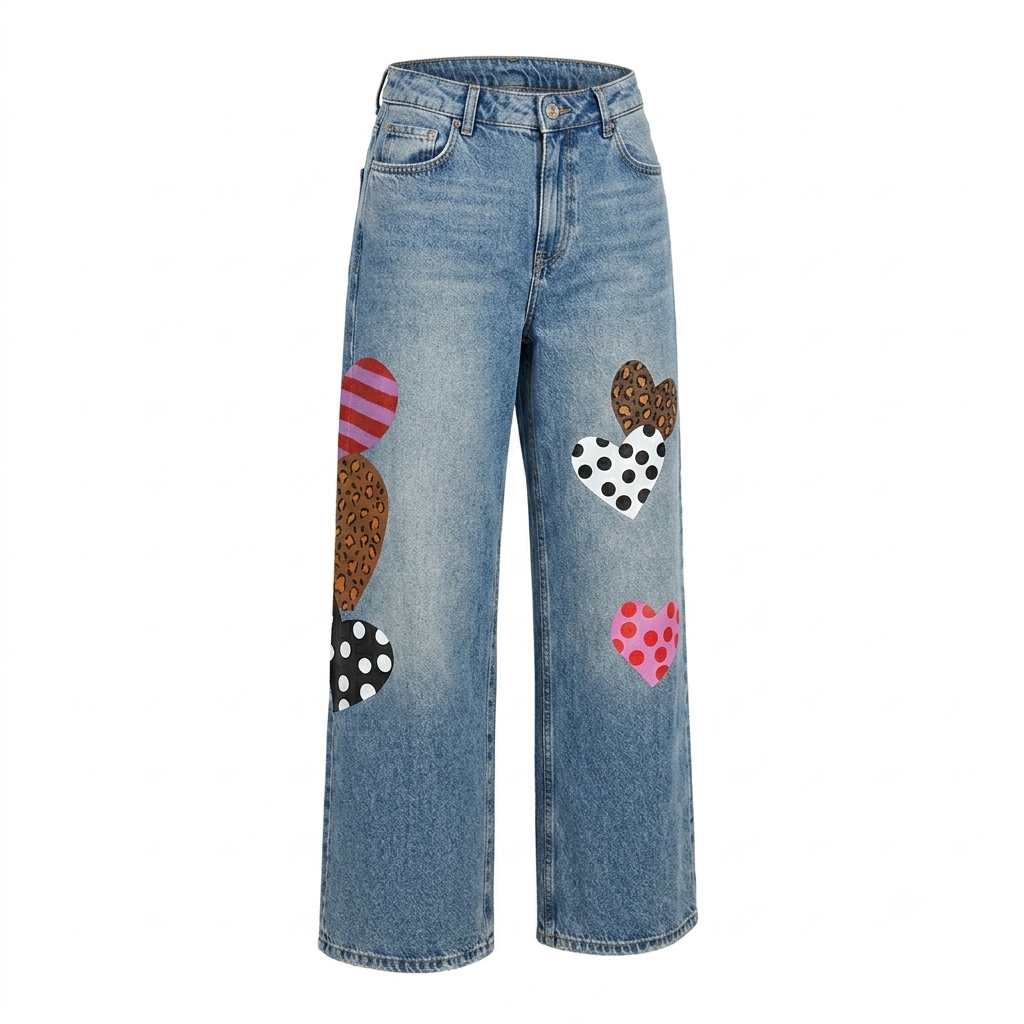 Jeans Lovers Pintado a Mano