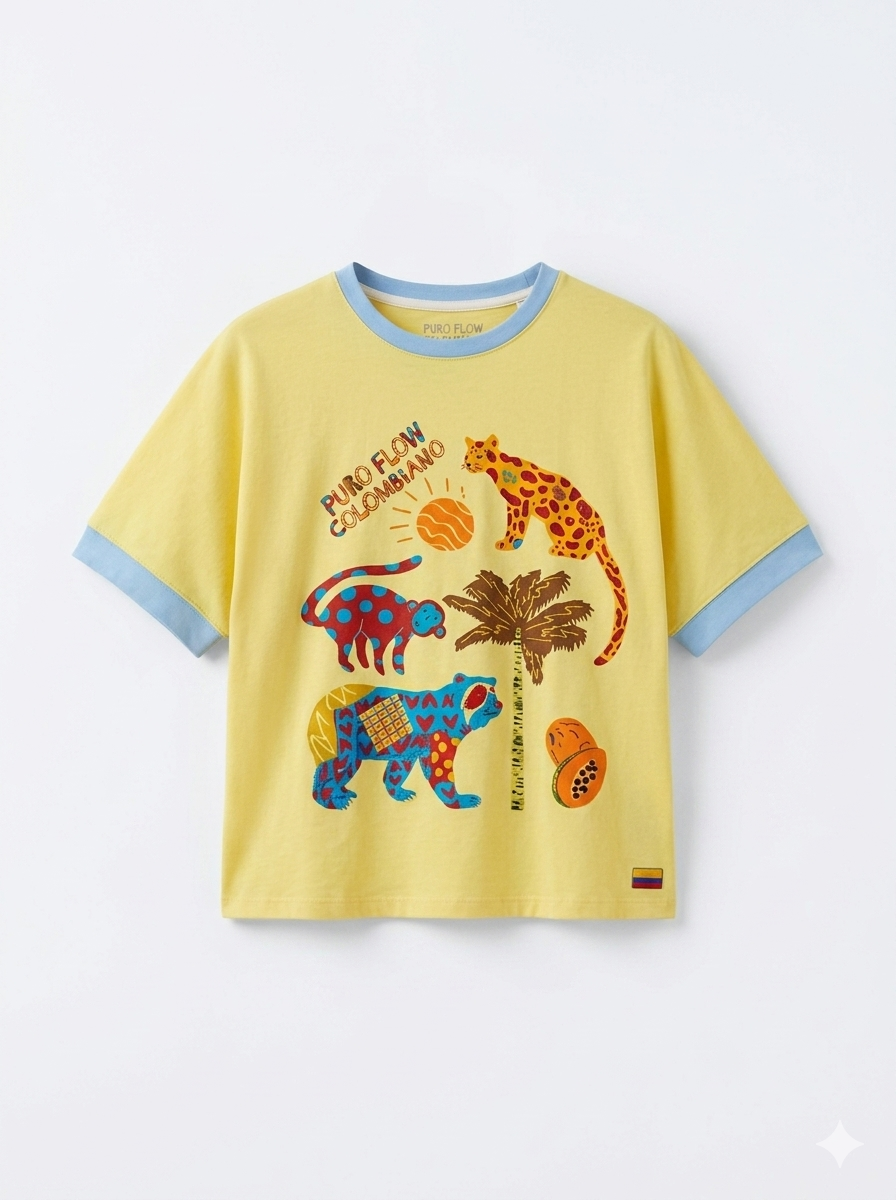 Camisetas animales andinos