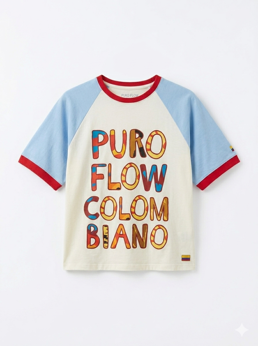 Camiseta Puro Flow Colombiano