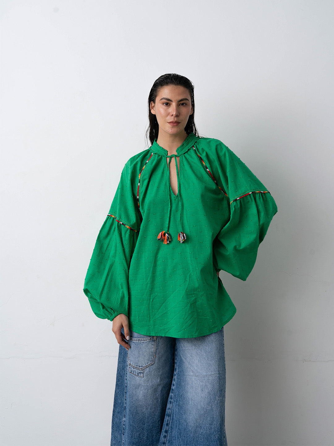 Blusa Rouche