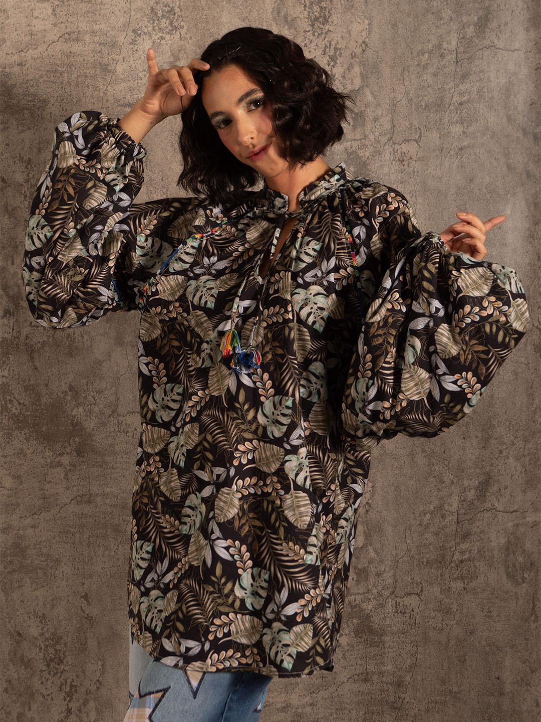 Blusa Rouche