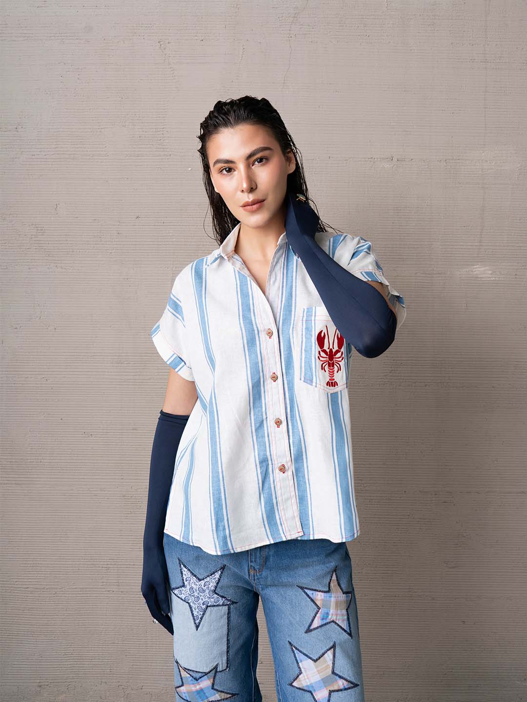 Camisa Oleaje