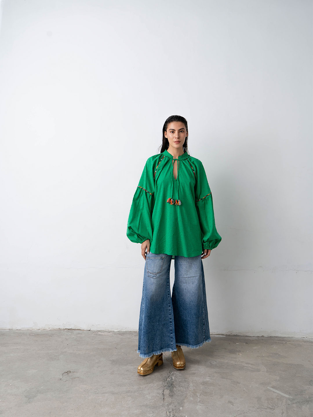 Blusa Rouche