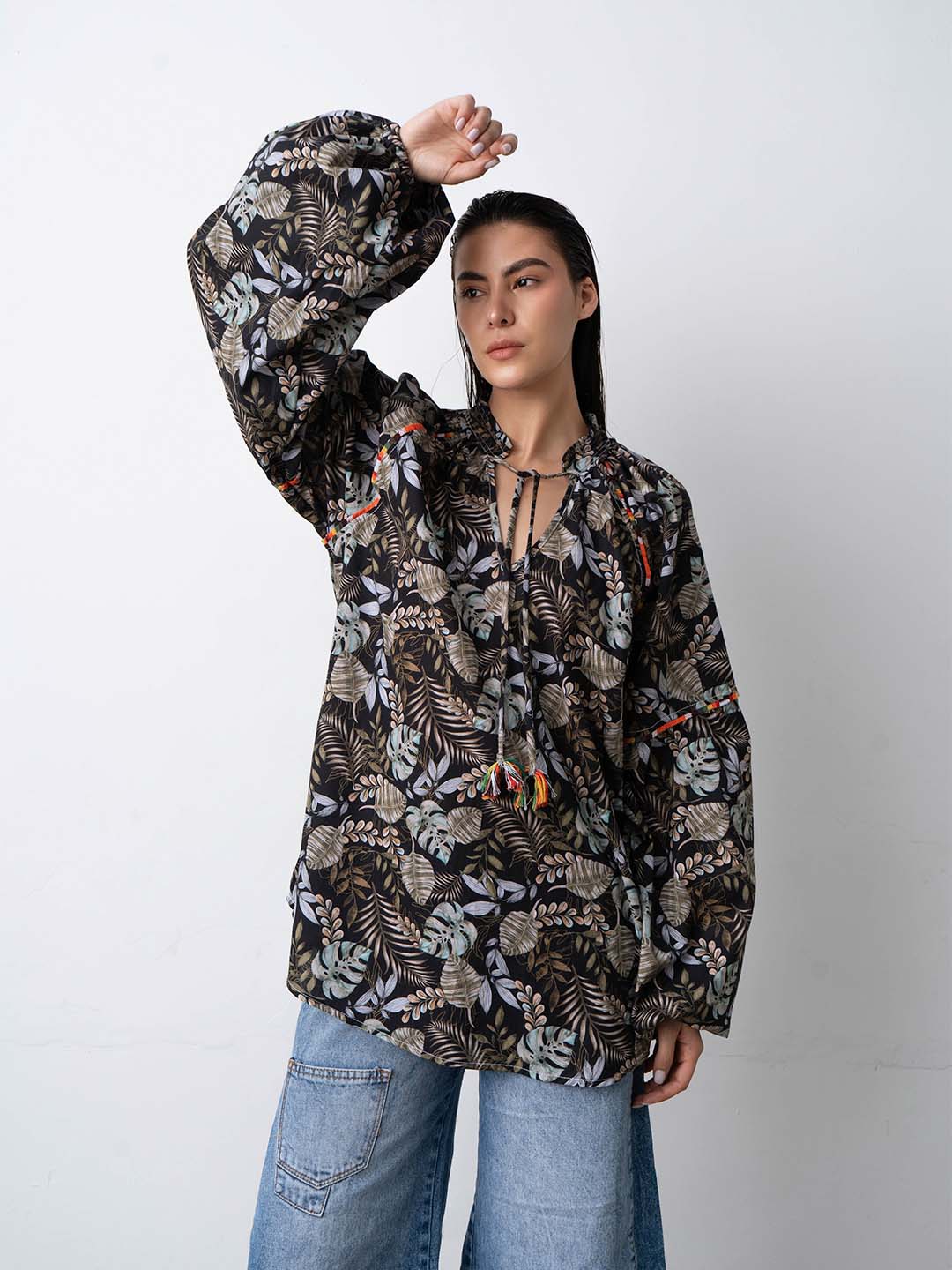 Blusa Rouche