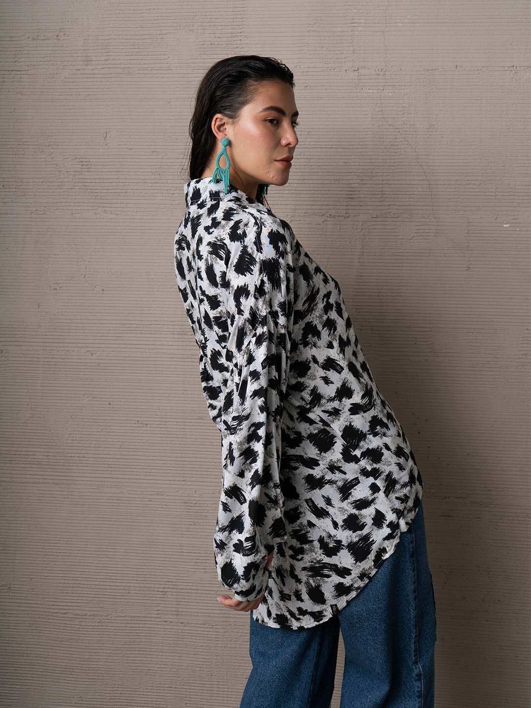 Bluson Bianca Estampado
